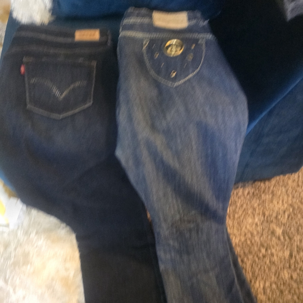 Levi's Dark Blue Denim Pants